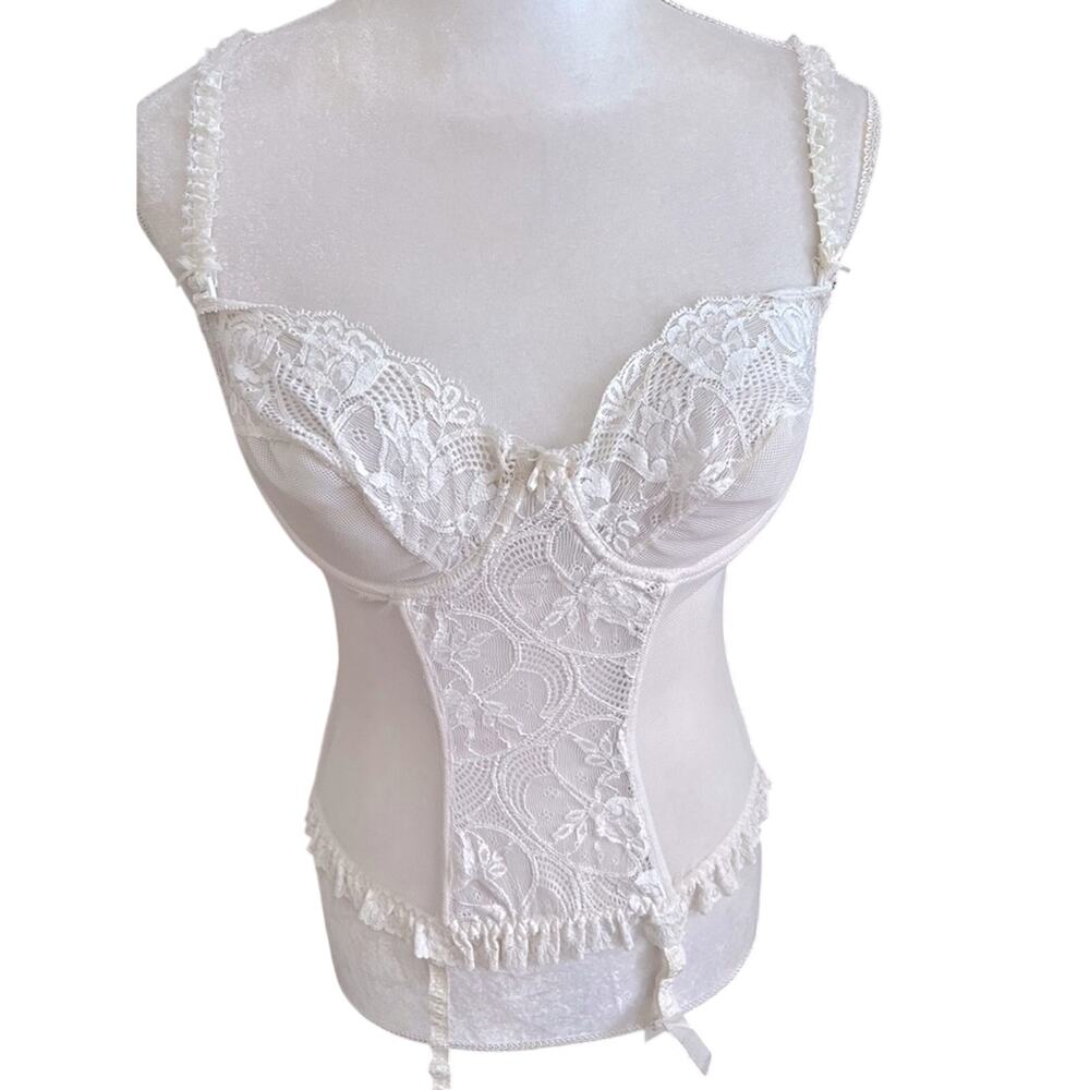 Victoria’s Secret Gold Label Vintage Lace Bustier Lingerie with tags 36D